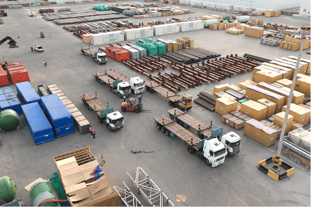 Logistics Centres - Gulftainer